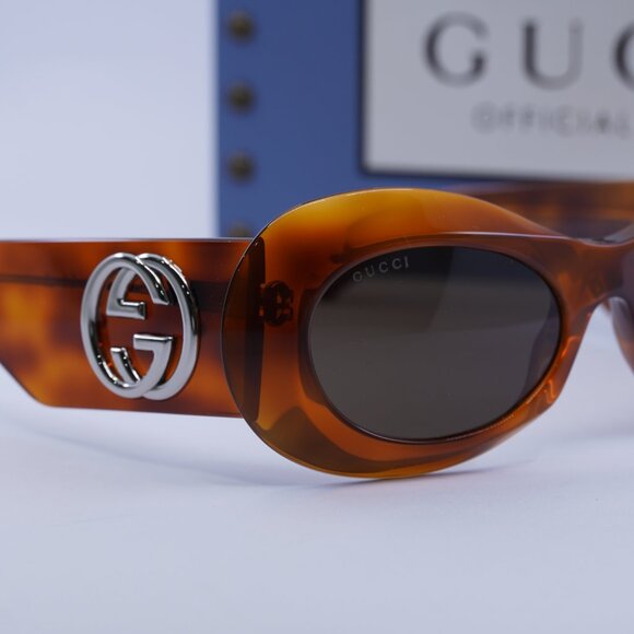 Final Price! Gucci GG1696S 002 Havana/Brown Sunglasses main image 5